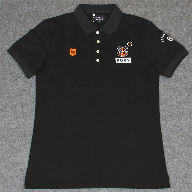 Летние футболки для гольфа PG89 с перламутровыми воротами игры в гольф спортивные