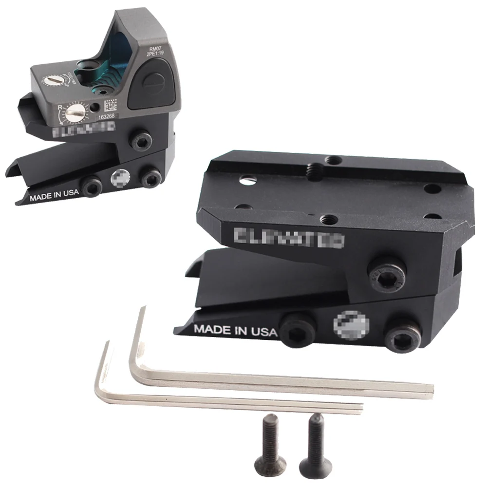 Адаптер Magorui для прицела с регулируемой высотой крепление T1 T2 /Aimpoint/MRO/RMR/голоsun |