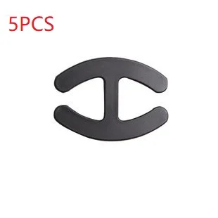 slip set 5 шт./партия, пластиковый нескользящий бюстгальтер на бретельках, Женская эластичная бретелька бюстгальтера, Нескользящие аксессуары, противоскользящая пряжка - Цвет: slip set