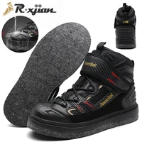 professional outdoor men fishing shoes high quality non slip wear resistant rock fishing shoes waterproof anti collision toe cap