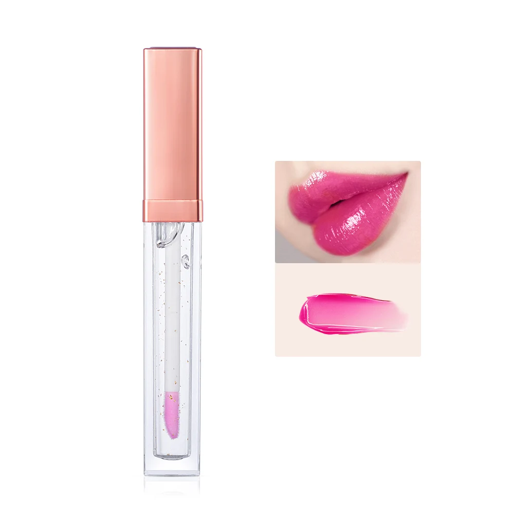 

1PC Moisturizer Lip Gloss Temperature Change Color Liquid Lipstick Lips Plumper Oil Long Lasting Makeup Lipgloss