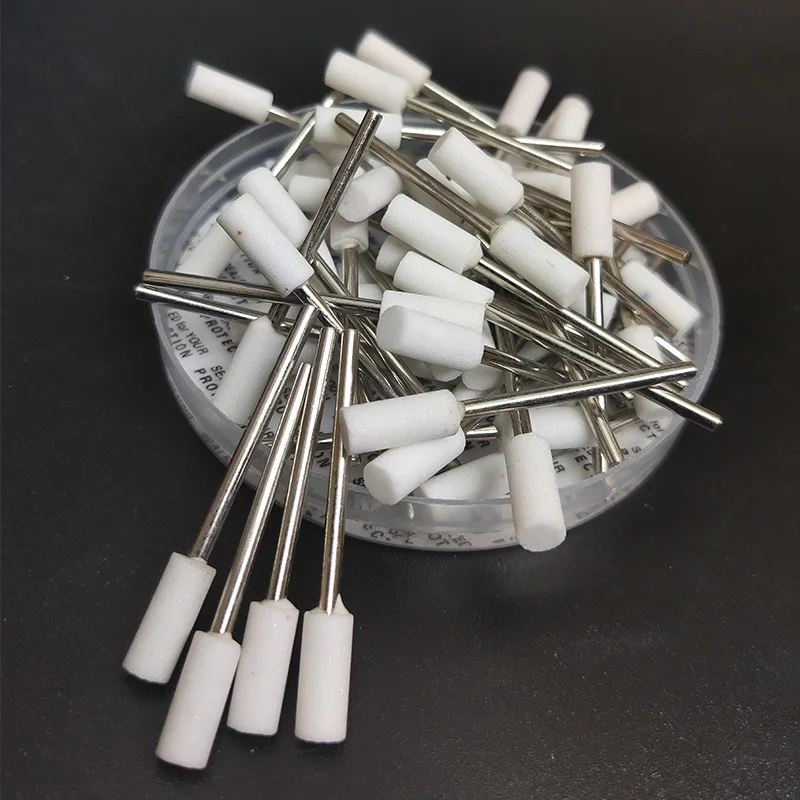 100 шт./лот мелкодисперсный абразивный камень для полировки зубные протезы из