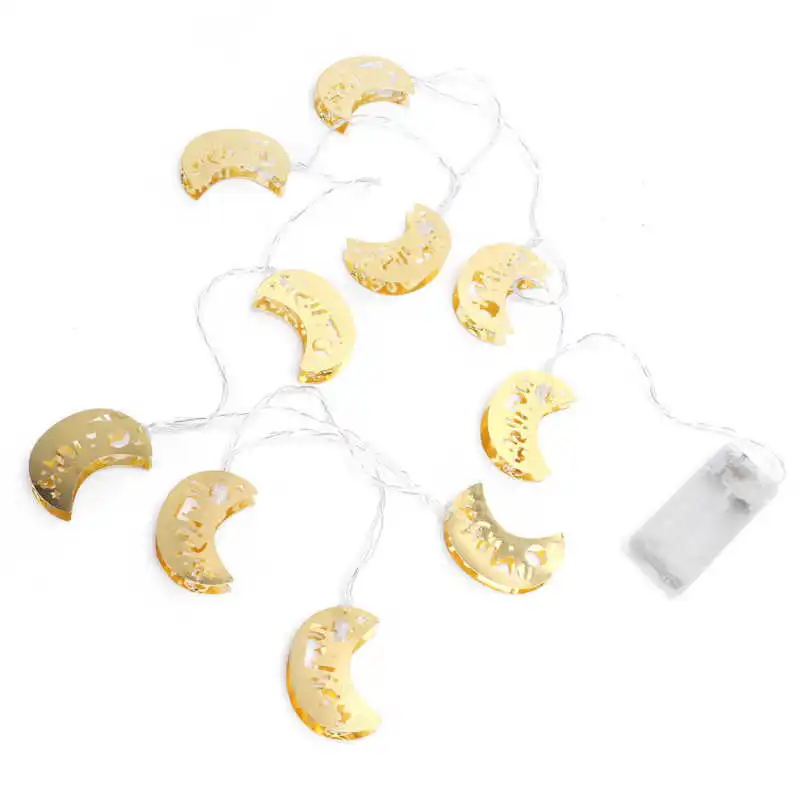 

10LED String Lights Muslim Ramadan Festival Lamp Party Decor Warm White Light H