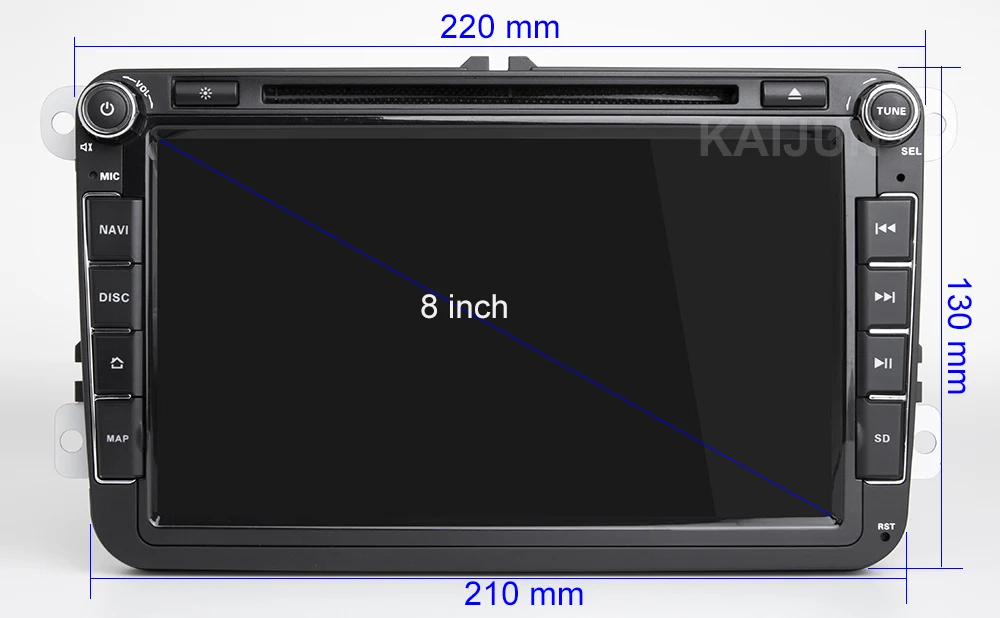 DSP ips Автомобильный мультимедийный плеер Android 10 gps 2 Din автомагнитола аудио авто для VW/Volkswagen/POLO/PASSAT/Golf 8 ядер ram 4 г 64 г