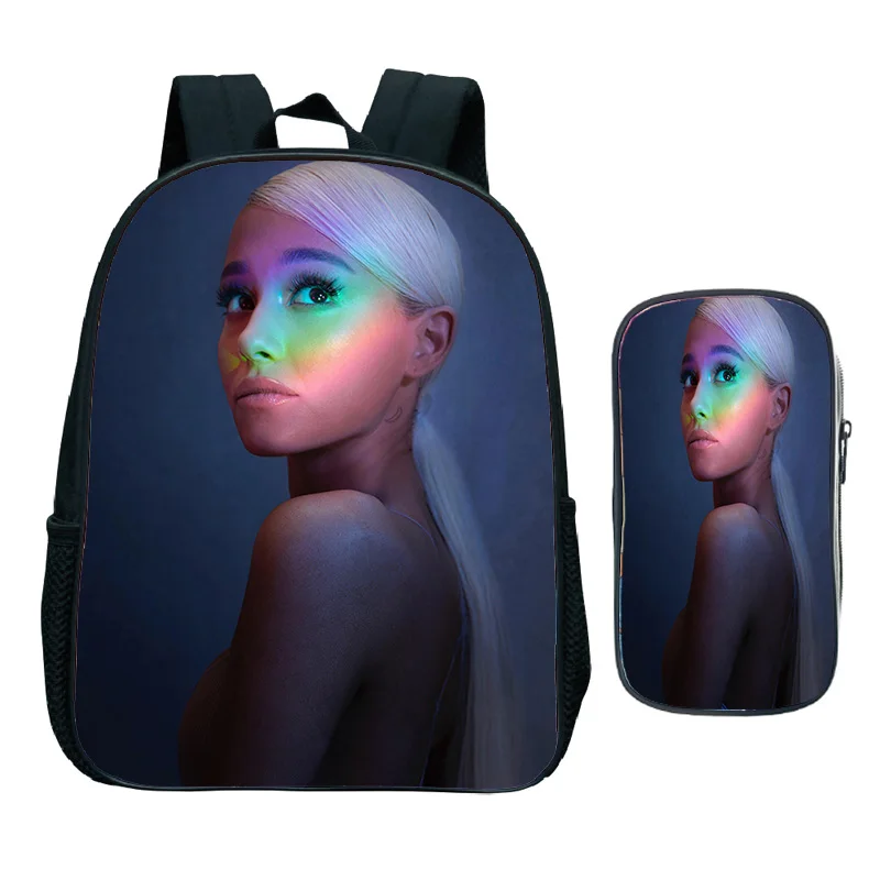 

Школьные ранцы Ariana Grande с красивым популярным рисунком, детский рюкзак для детского сада, красивый рюкзак для детского сада и чехол для ручки