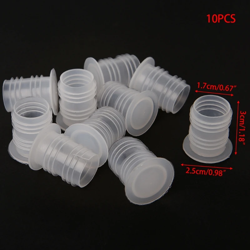 

10PCS Home Brew Wine Stoppers plastic Plug Kitchen Bar Tool Saver Sealer