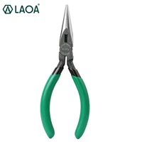 laoa mini pliers wire cutter long nose pliers 5 inch jewelry crimping plier circlip hand tools