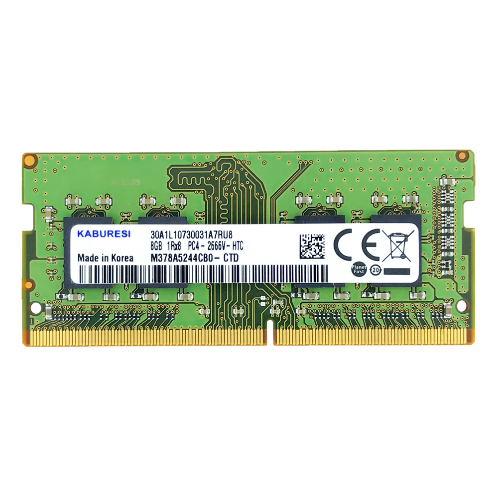 Оперативная память для ноутбука Kaburesi DDR4 4 Гб 2400 МГц низкое напряжение 1 2 в Sodimm|laptop