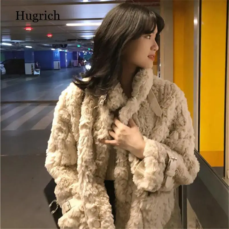 Парка женская из искусственного меха толстая зимняя верхняя - Цена: 2055.86