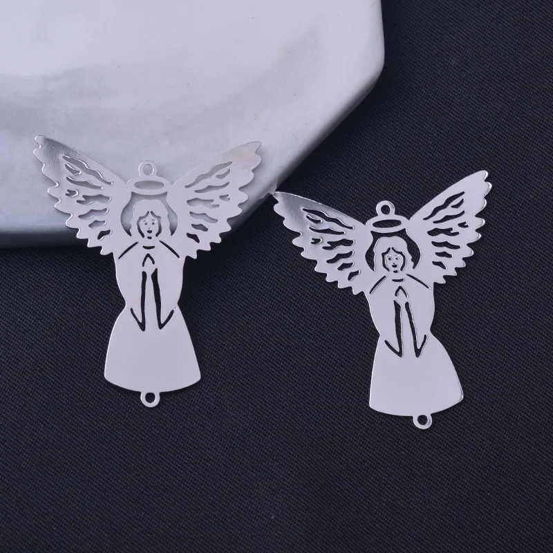 10 шт. 35 мм * 40 родиевые соединители богини филигранные подвески подвесные