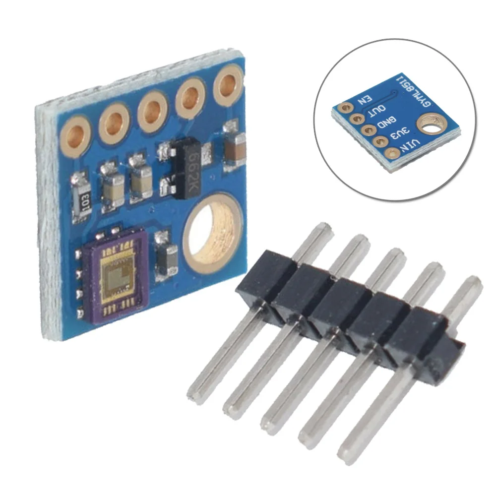 ML8511 UVB UV Ray датчик Breakout Board УФ светильник аналоговый выход для Arduino тестовый модуль
