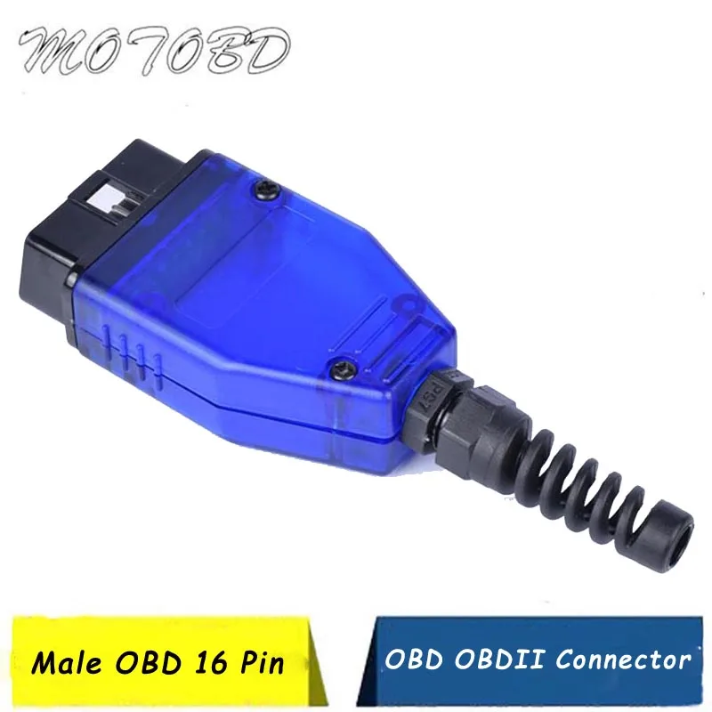 OBD 16Pin OBD2 разъем 2 16 Pin адаптер II OBDII J1962 соединитель автомобильный диагностический