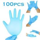 Одноразовые нитриловые перчатки без пудры, очень прочные, экологически чистые, безопасные для пищевых продуктов, для кухни, механических перчаток, для чистки