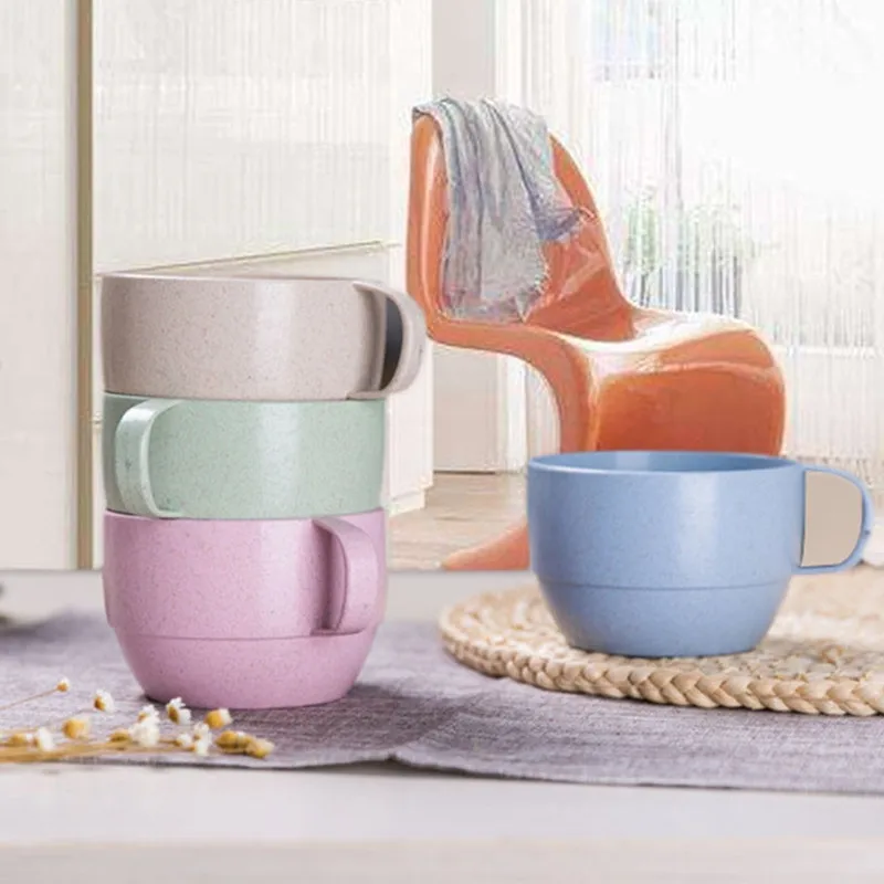 Большая емкость чашки утолщенная пара кофейных чашек очаровательное Новое кафе