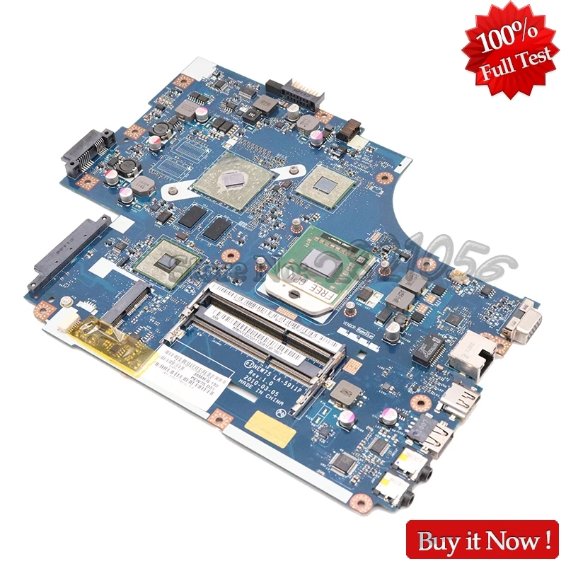 NOKOTION MBWVE02001 MB. WVE02.001 NEW75 LA-5911P для acer aspire 5552 5552g материнская плата для ноутбука DDR3 512MB GPU Бесплатный процессор