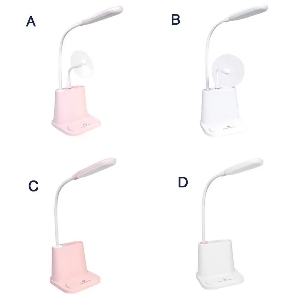 

USB folding LED eye mobile phone charging stand touch table lamp multi-function USB charging table lamp ABS + Hose 30N22