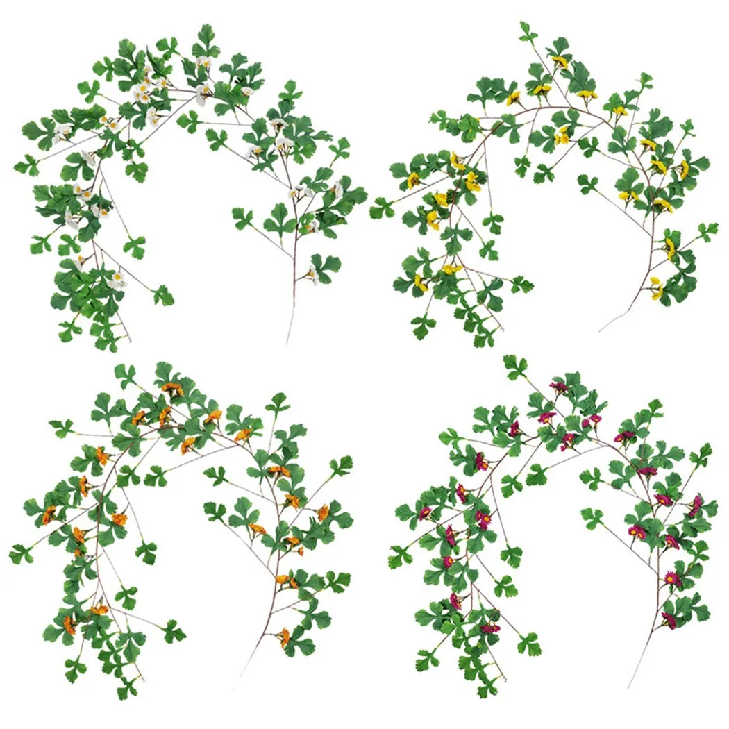 

Home Decor Flower Vine Long Small Artificial Flowers Birthday Parties Cane