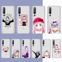 anime chika fujiwara girls phone case for xiaomi 10t pro 11 note10lite redmi 5plus 7a 8 k20pro 9a note 9 pro max s 10