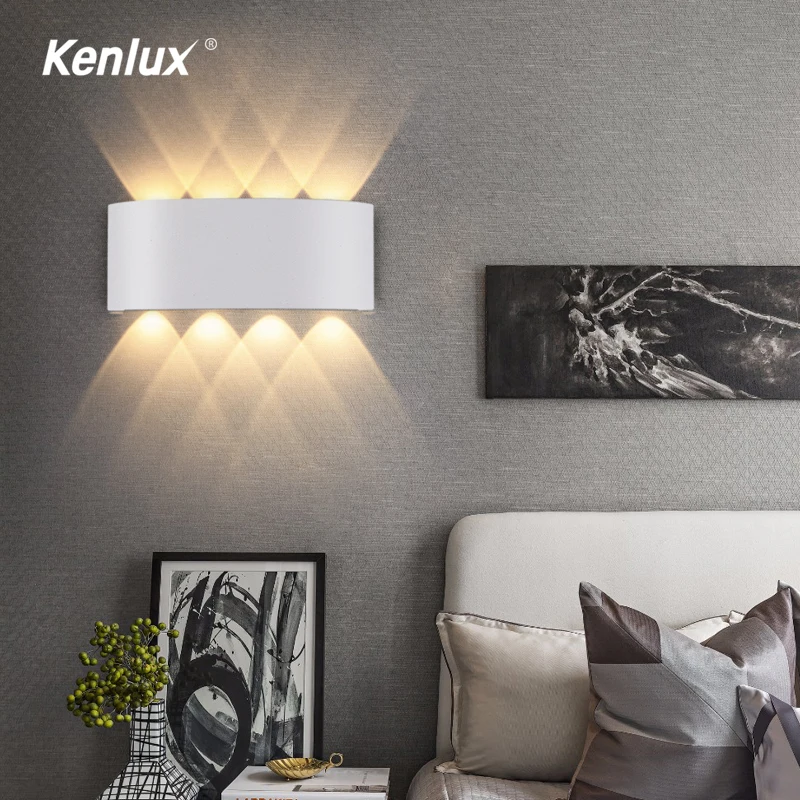 Уличная настенная светодиодная лампа водонепроницаемый комнатный садовый