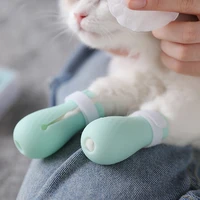 anti scratch shoes for cats adjustable pet bath washing boots kitten cut nails foot cover protector cat grooming supplies