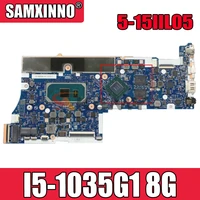 mainboard for lenovo ideapad 5 15iil05 laptop motherboard with cpu i5 1035g1 ram 8g gpu n17sg52g 100 test