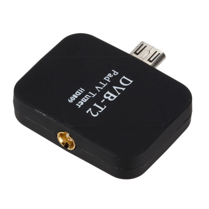 

B2RC Pad TV Tuner DVB-T2 Pad TV Tuner hd809 DVB-T2 HD-Digital TV Receiver Low Signal Broadcast Area w/ High Sensitivity