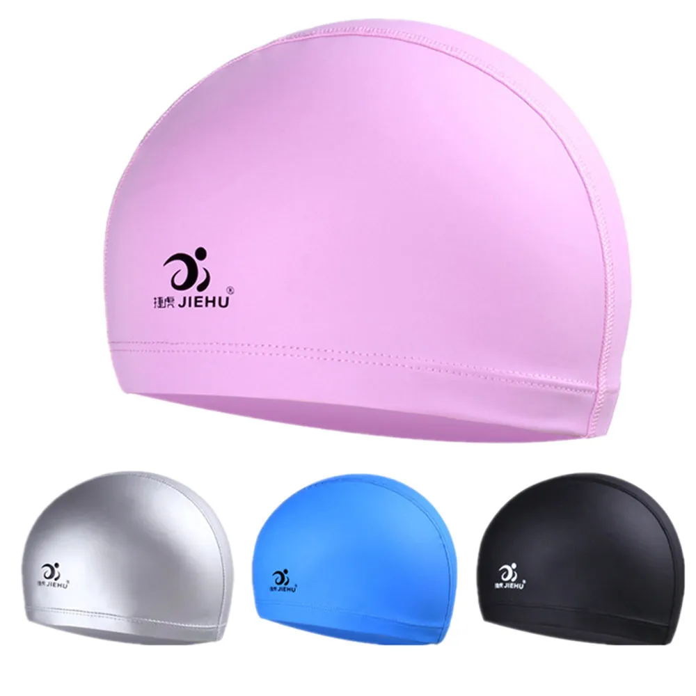 Новый стиль шапочка для плавания взрослых Удобная шапка водонепроницаемые