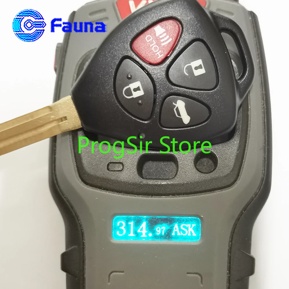 314Mhz 4Button Remote Control Key For Renault Toyota Corolla FCCID: GQ4-29T With 4D67 Chip | Автомобили и мотоциклы