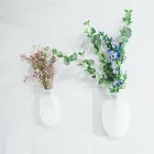 3D Силиконовая липкая ваза на стену, подвесной контейнер для цветов, домашний горшок ручной работы, мягкая бутылка, силиконовая ваза для цветов