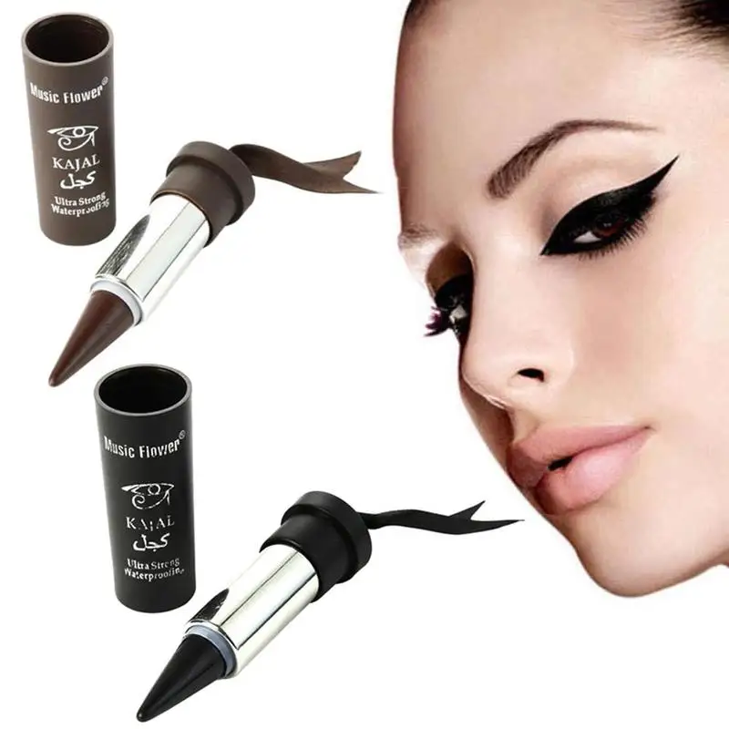 

1 Piece Women Smoky Eyes Eyeliner Pencil Thick Pencil Eyes Gel Black Liner / Bold Eyeliner Color Blue Black Waterproof Long Last