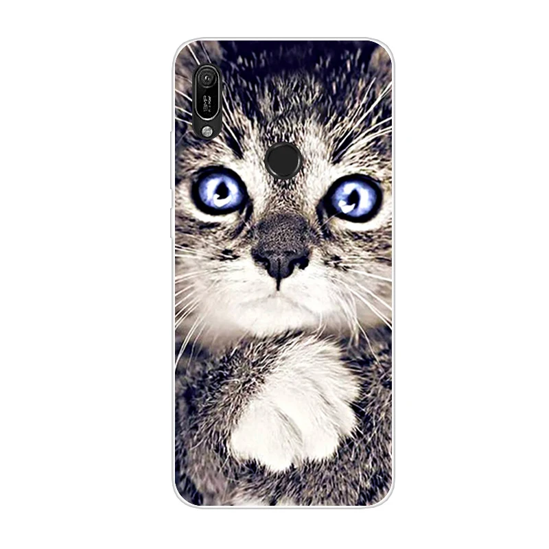 A 6,09 ''для huawei Y6 Мягкий силиконовый чехол TPU чехол для телефона Coque huawei Y6 чехол Y 6 6Y модное тонкое дно