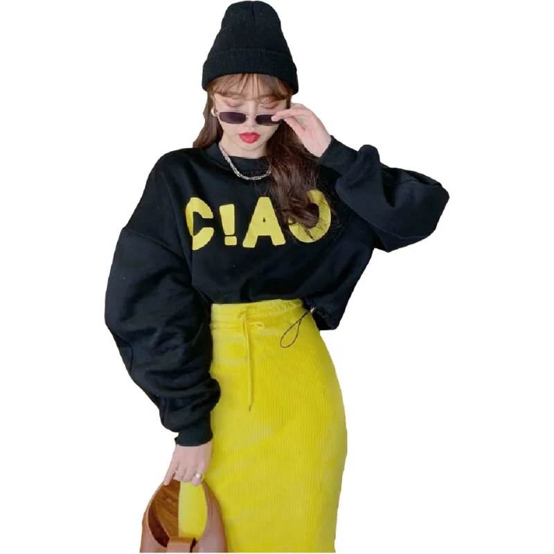 

NEW Overszie Women Dresses Fleece Summer 2 Piece Sets Womens oversize Crop Tops Skirt Elegnat Knitted Suits Casual Tracksuit