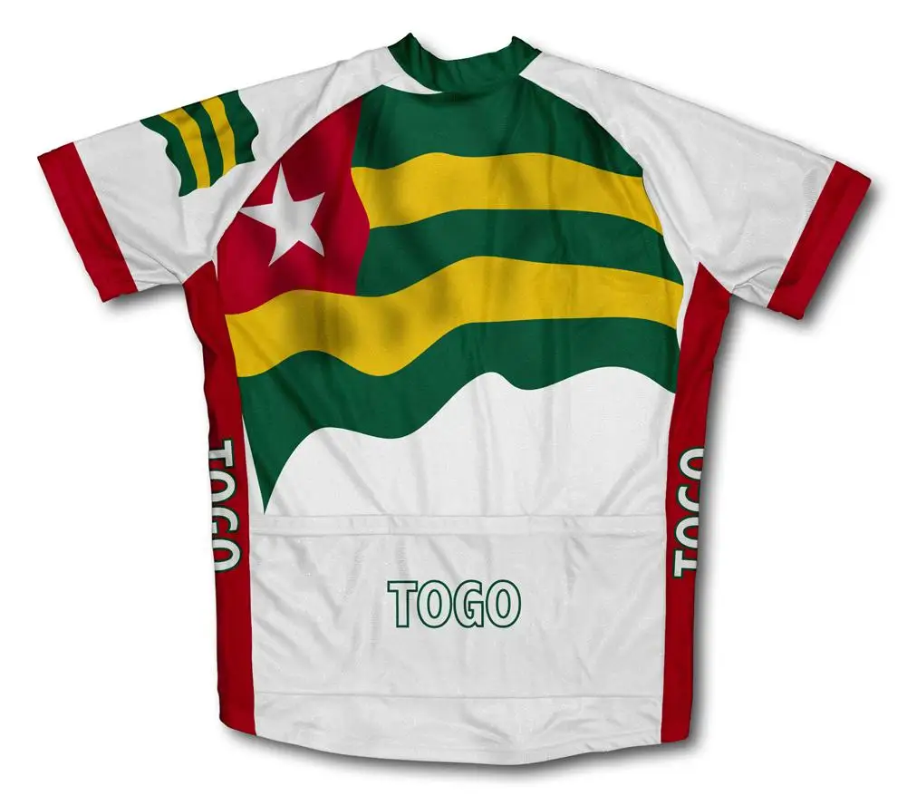 

Classic retro togo men's full zipper bicycle short-sleeved cycling jersey