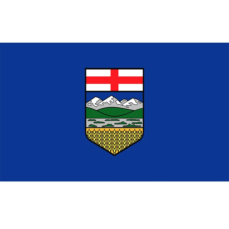 

Флаг Альберты висит 90x150 см Canada для украшения