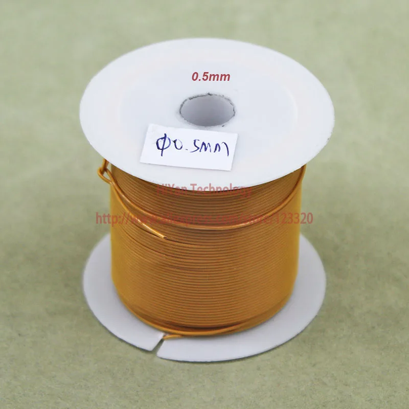 

(20meters/lot) Triple Insulated Copper Wire Bare Copper Diameter 0.5MM Outside Diameter 0.7MM Triple Insulation Winding Wire