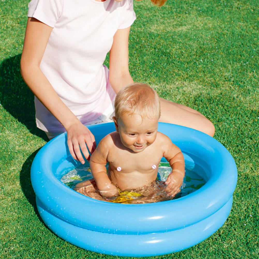 

PVC Inflatable Swimming Pool Outdoor Baby Children Pump Pool Water Game Toy Ocean Ball Bathtub for Garden Courtyard