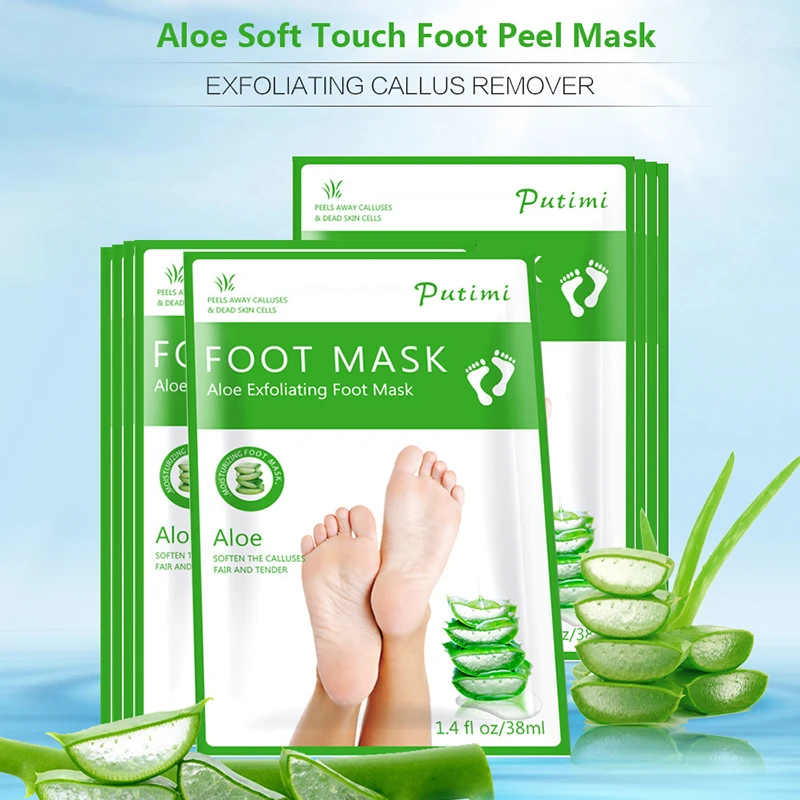 1 шт. носки с маской для ног мягкие детские удаления омертвевшей кожи красивые