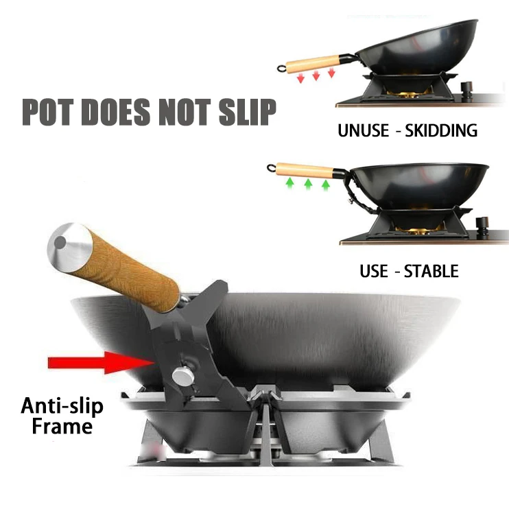 Чугунная подставка для кастрюль сковородок горелки газовая плита стойка
