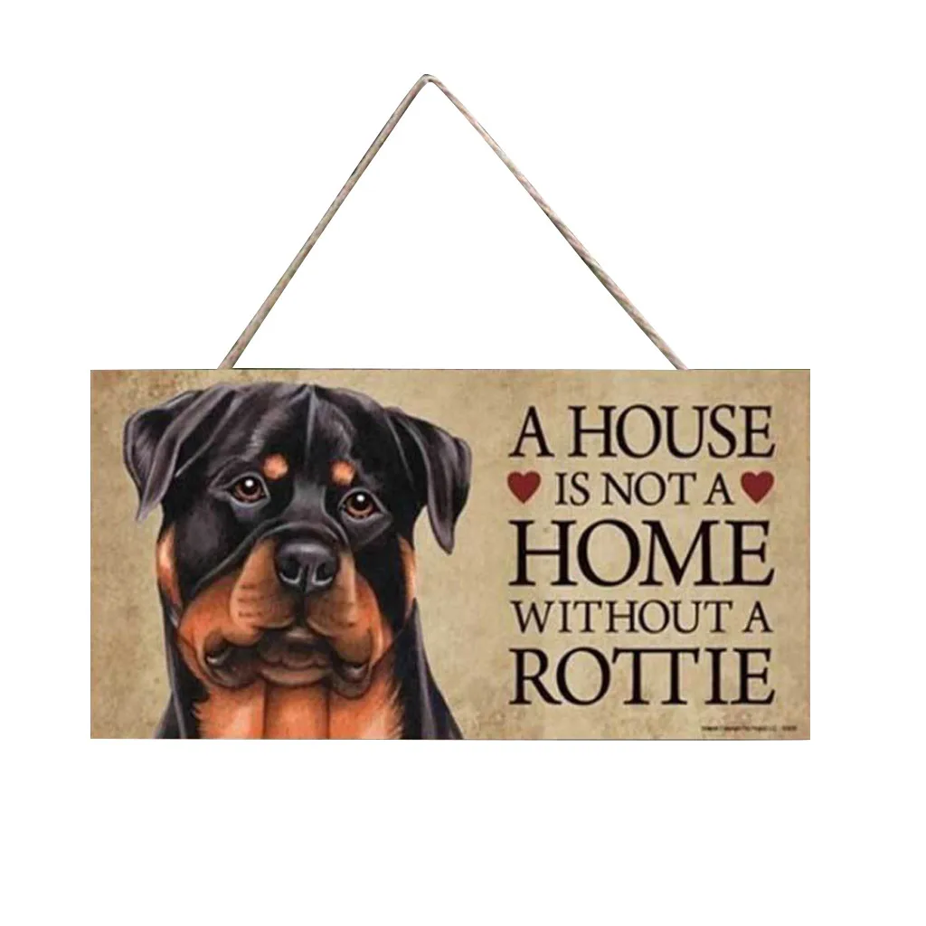 11 Dog Tags Wooden pendant Rectangular Pet Tag Accessories Lovely Friendship Animal Garden Home Decoration | Дом и сад