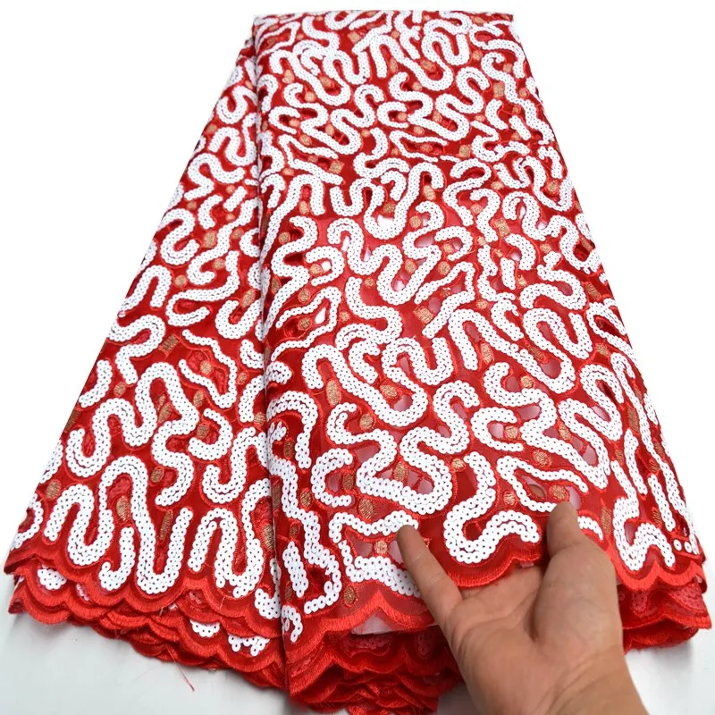 Последняя африканская кружевная ткань 2020 высокое качество небесно-голубое