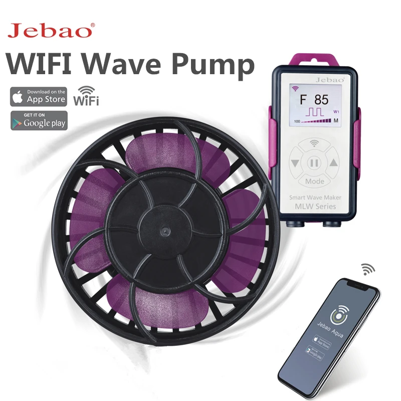 

Насос для аквариума Jebao, с Wi-Fi, ЖК-дисплеем