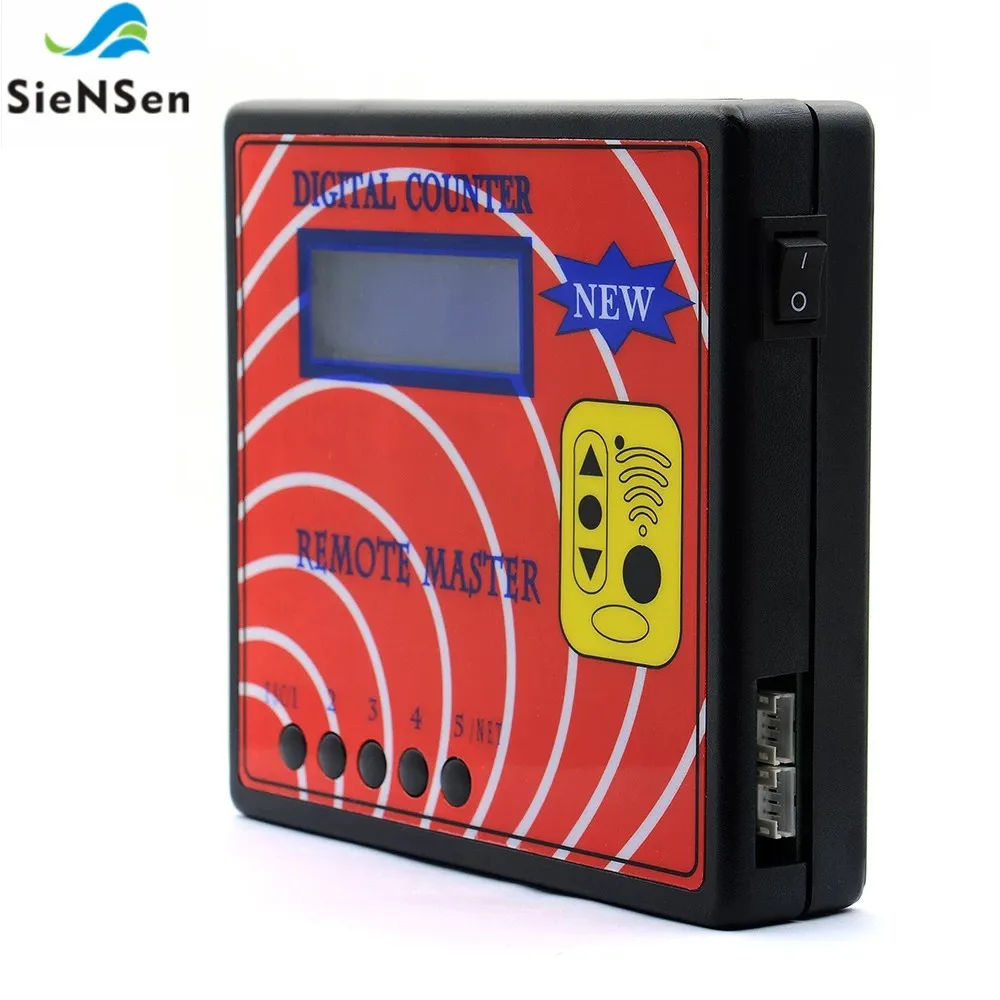 SieNSen 10th Generation Newest Screen Wireless Digital Counter Remote Master Frequency Tester Fixed/Rolling Code Copying Tool |
