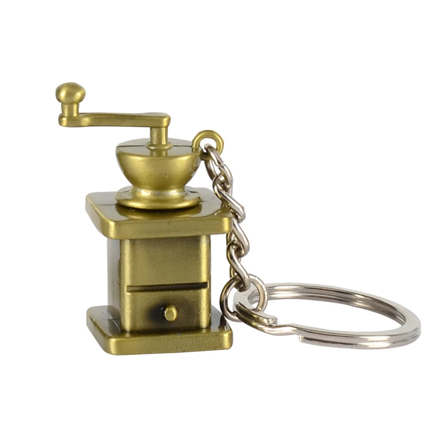 Креативный бариста, брелок для кофе, ручка машины для кофе, Moka Pitcher, брелок, портативная кофейная посуда, аксессуары для приготовления эспрессо, подарок