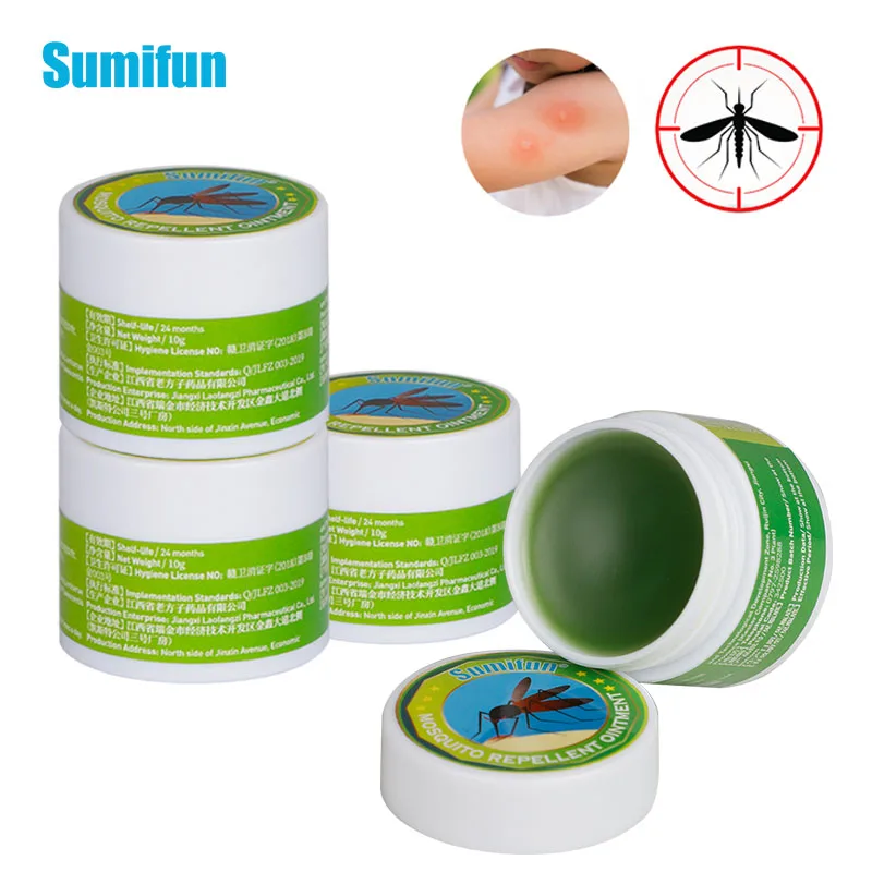 

Sumifun Cool Oil Mosquito Repellent Cream Refresh Anti-itch Cream Cold Headache Mosquito Bites Dizziness Muscle Rub Aches