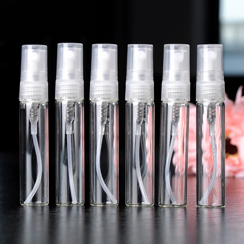 

12pcs 5ml Portable Mini Perfume Bottle Glass Empty Sample Atomizer Bottle Thin Bottle Glass Empty Bottle Tube Test Vials Sp F9I1