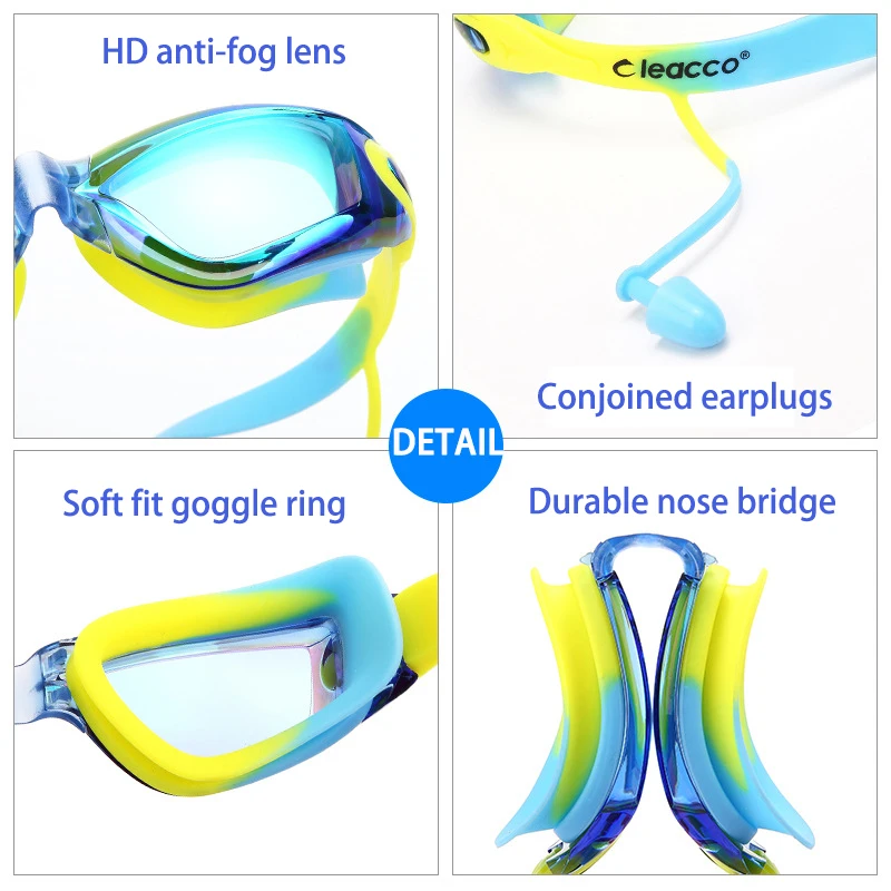 От 3 до 15 лет детские очки для мальчиков и девочек соединенная большая оправа