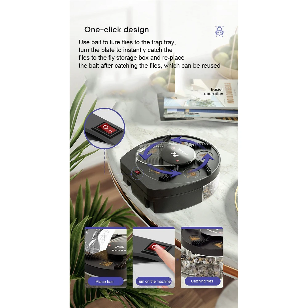 Электрическая ловушка для насекомых и вредителей автоматическая уничтожения