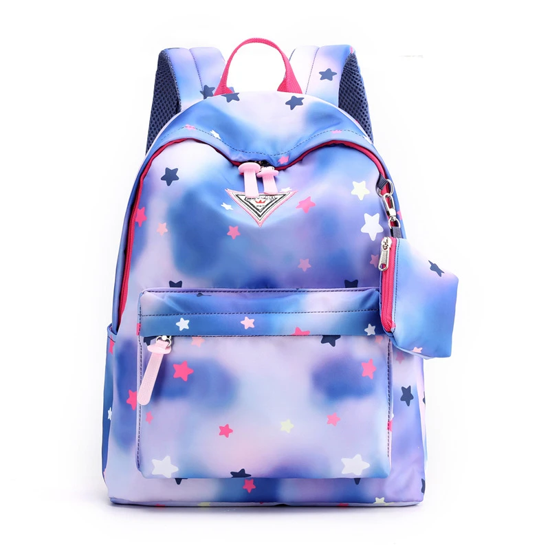 Женские школьные рюкзаки водонепроницаемые сумки для девочек с маленьким