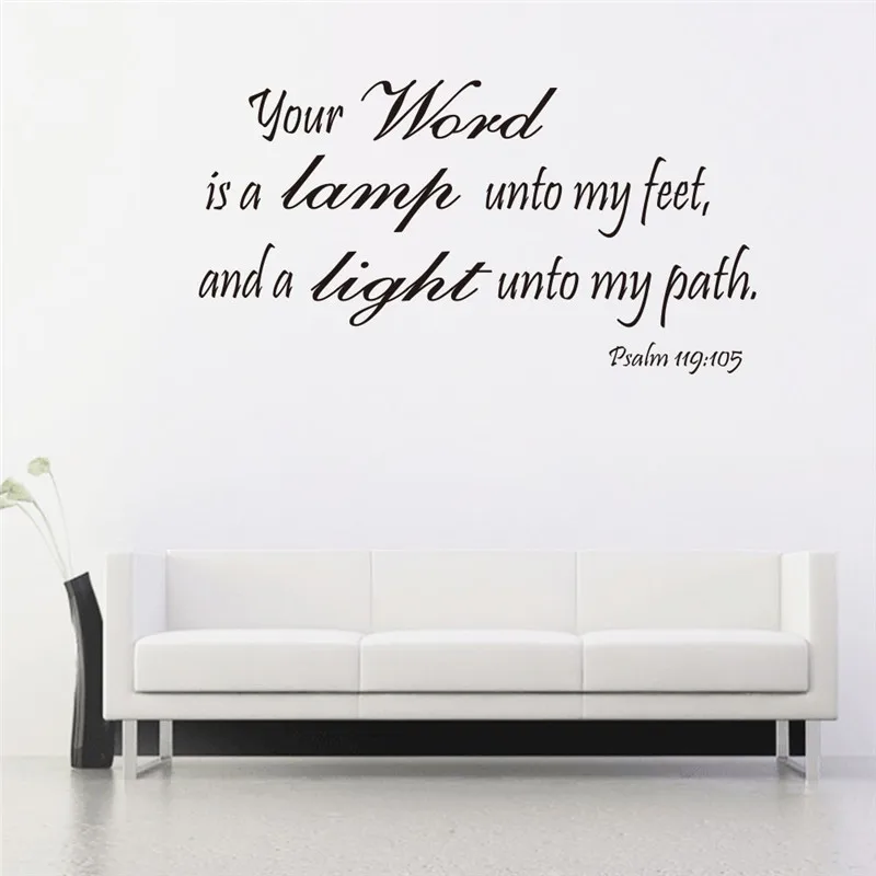 Простые обои с изображениями из Библии стикеры Для комнат настенные Стикеры