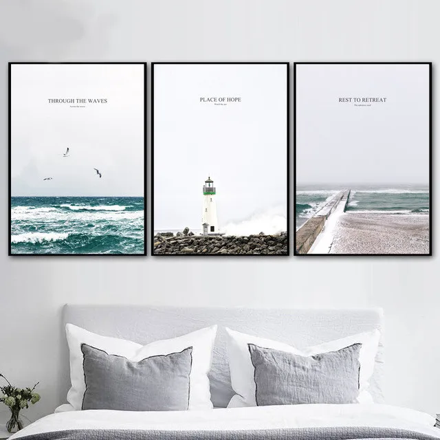 Современная картина маслом художественные принты простой скандинавский стиль